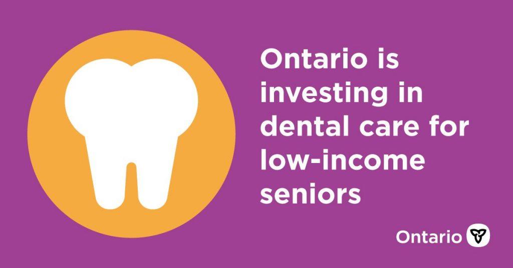 Ontario launches a Seniors Dental Care Program! Bright Smiles